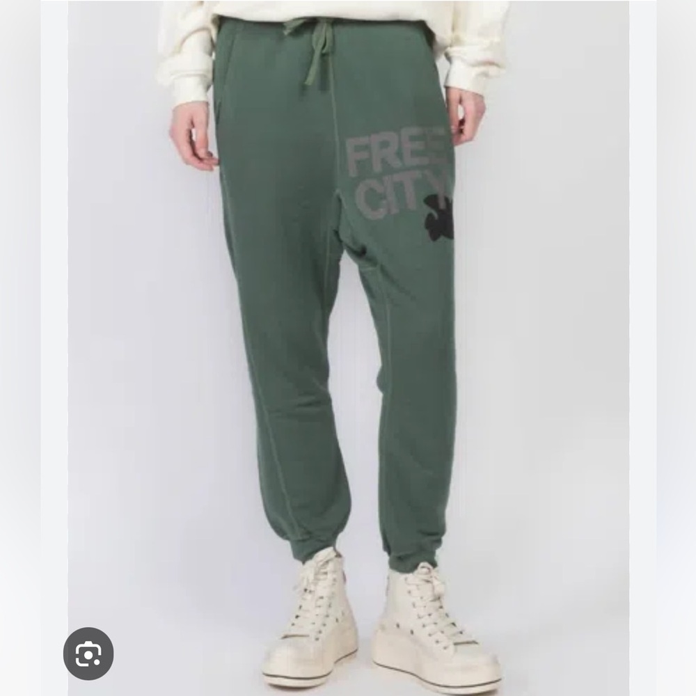 Freecity Green Track Pants